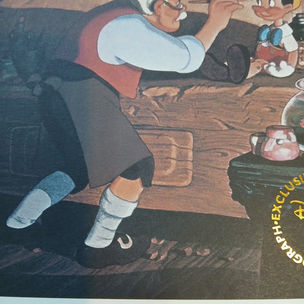 Disney Pinocchio Animation Art Print - Picture 10 of 13